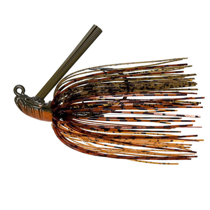 Fishing lure with a detailed design on a white background