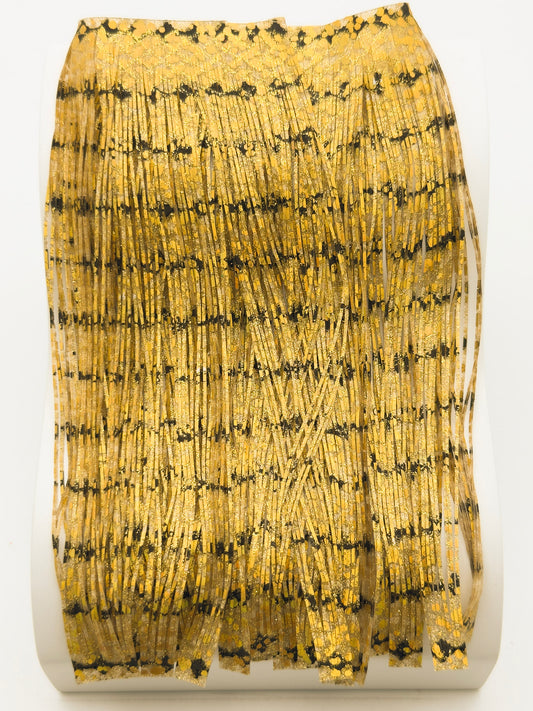 8853-302 – Snake Skin Skirt Material – Gold