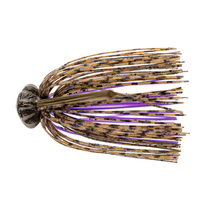 Football Jig Green Pumpkin Purple