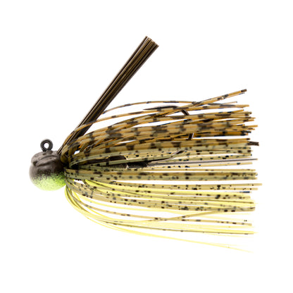 Football Jig Green Pumpkin Chartreuse