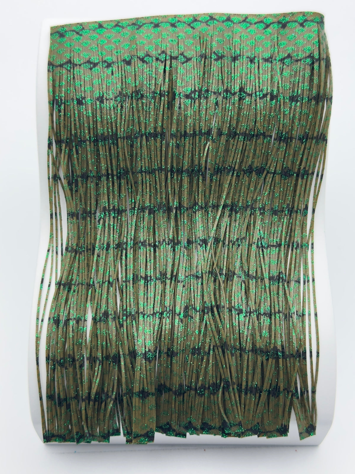 8806-671 – Barbed Wire Skirt Material – Pumpkin Green