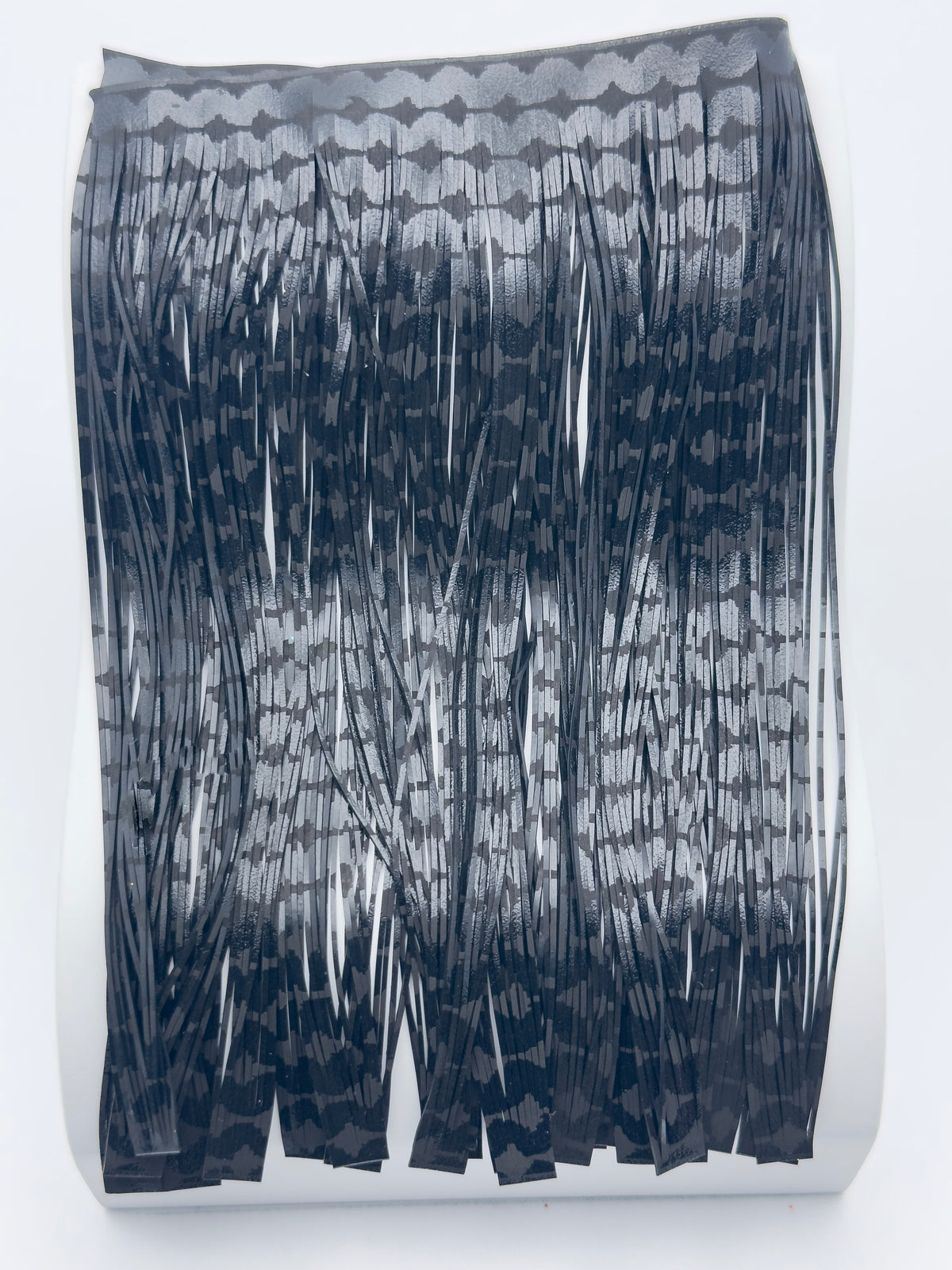 8806-658 – Barbed Wire Skirt Material – Black/Black