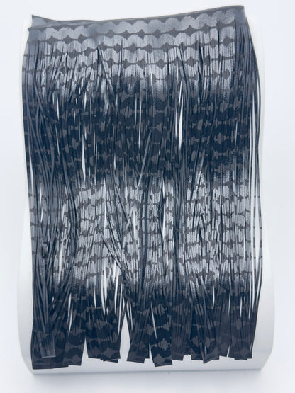 8806-658 – Barbed Wire Skirt Material – Black/Black