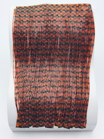8806-634 – Barbed Wire Skirt Material – Burnt Orange