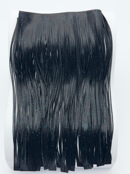 8801-064 – Standard Silicone Skirt Material – Black/Blue