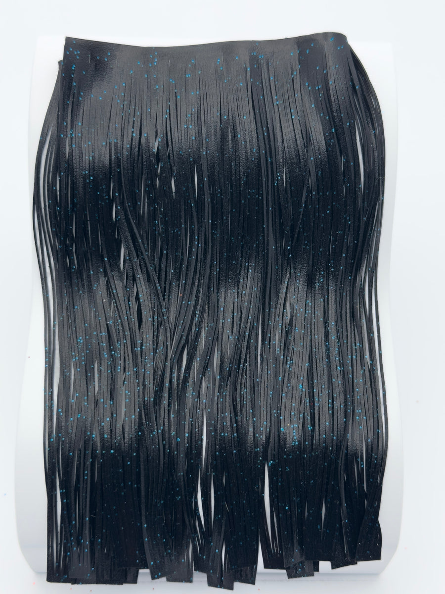8801-064 – Standard Silicone Skirt Material – Black/Blue