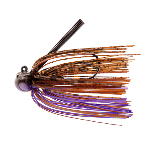 Football Jig Brown Purple