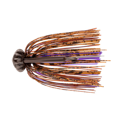 Football Jig Brown Purple