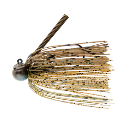 Football Jig Green Pumpkin Craw Swirl