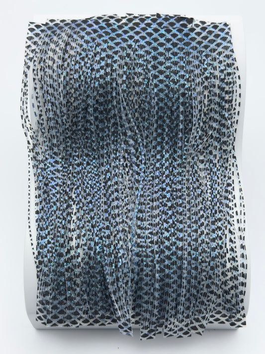 8814-205 – Baitfish Skirt Material – Blue Crystal Baitfish