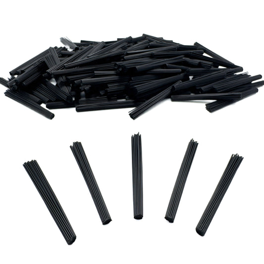 FG40-24-021 – 5/32" Weed Guard, Heavy Fiber (Fiber Guard, 4.0mm dia. bundle, 45mm length, 0.60mm fiber dia.) – Black